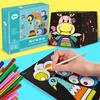 DIY Iridescent Magical Art Sticker Painting Set for Kids