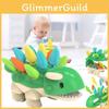 Colorful Educational Dinosaur Puzzle Toy For Infants With Fine Motor Skills Development