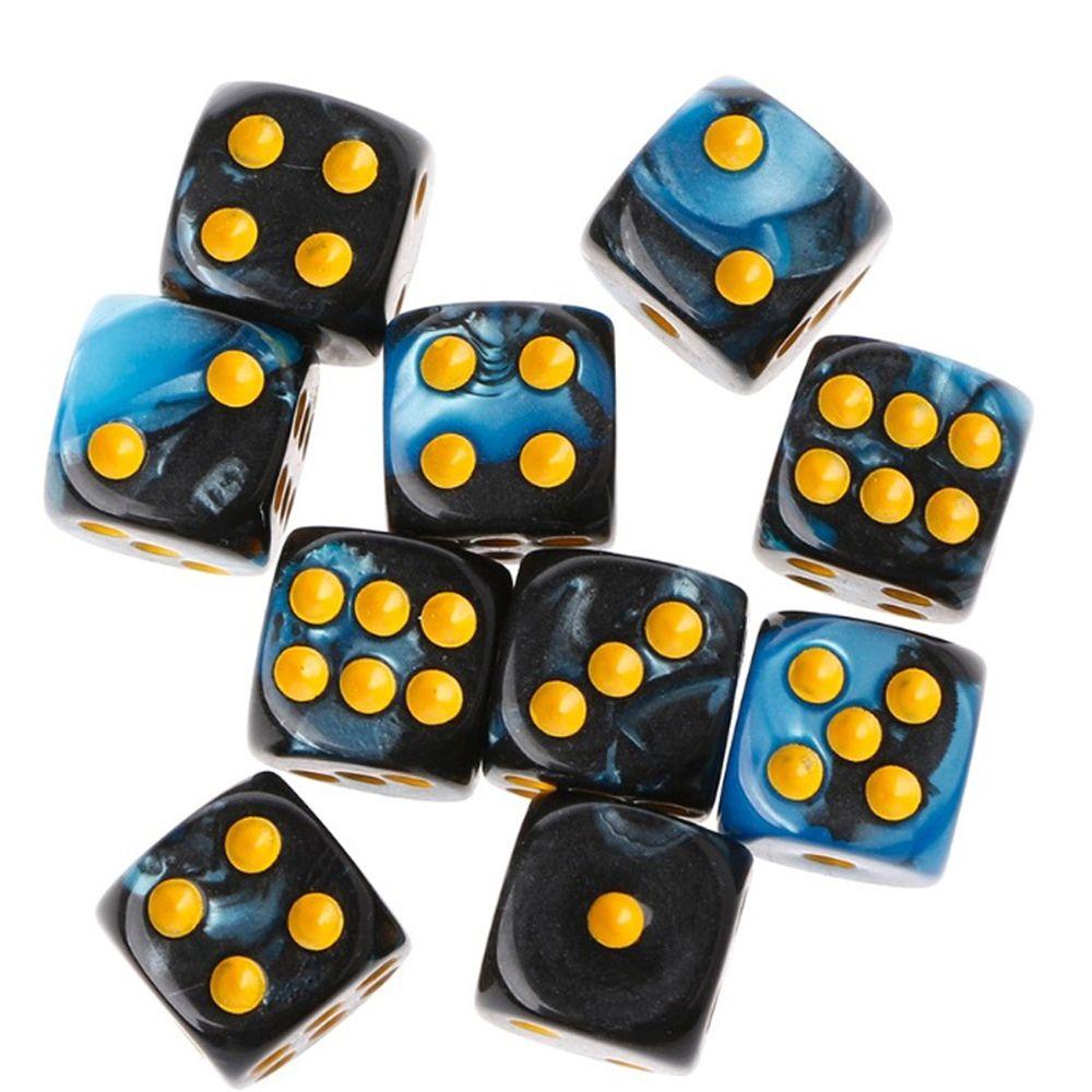Entertainment Number Family Party 12mm Board Games Playing Game Dice Polyhedral Dice Digital Game Dices Table Game Dice Set