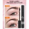 Highly Pigmented 4D Mascara Volumizing And Lengthening Formula for Thick Defined Lashes Intense Black Color Smudge Proof Flake Resistant