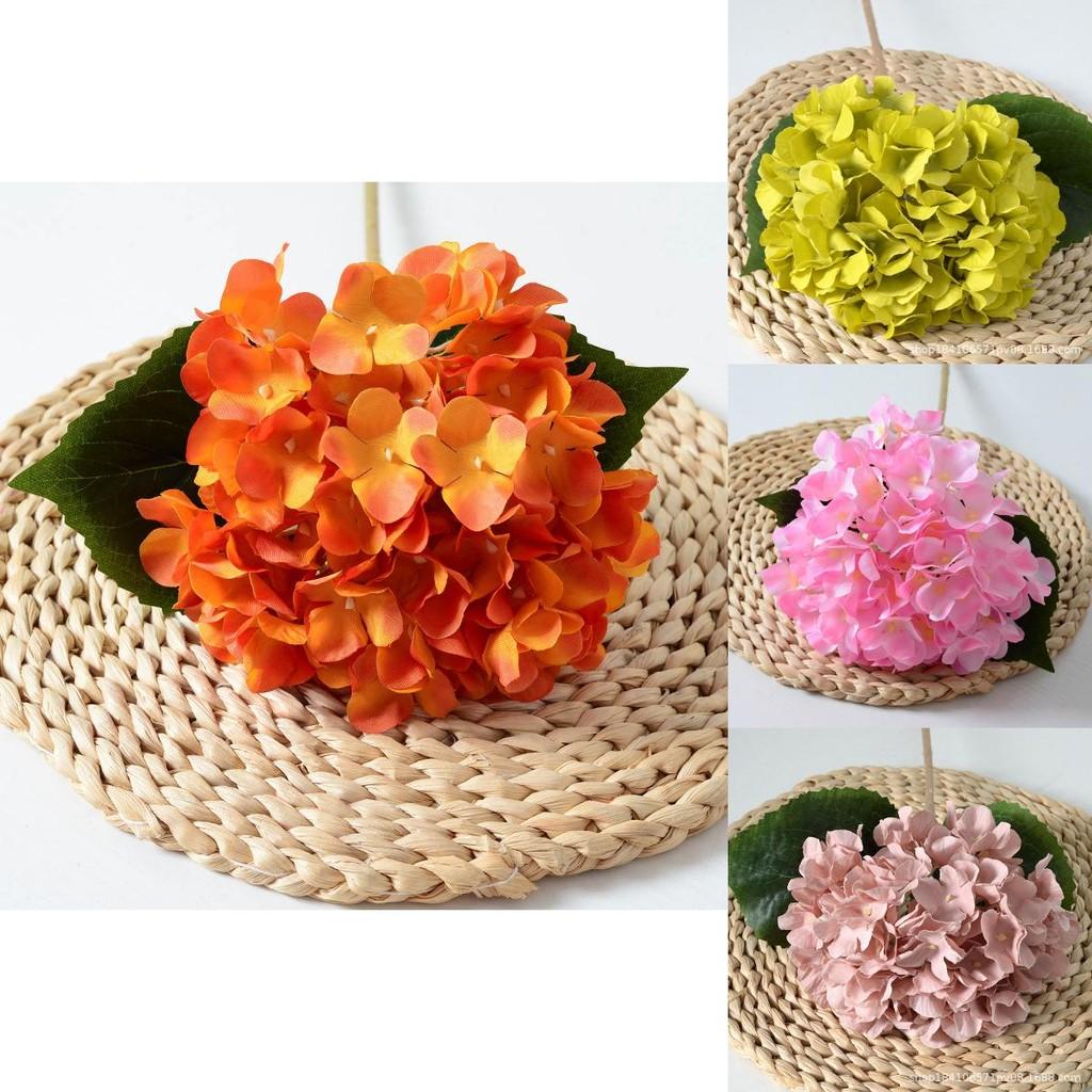 Silk Hydrangea Flower Artificial Wedding Decoration Home Party Photography Prop