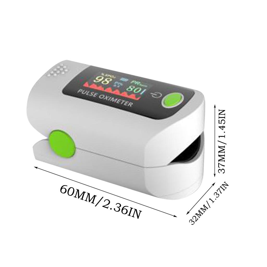 Fingertip Blood Oxygen Saturation Monitor With LED Screen | Digital Readings