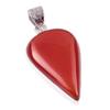 Natural Carnelian Gemstone Handmade 925 Solid Sterling Silver Pendant 1.75" M1f32