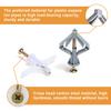 25 Sets Of Nylon Expansion Drywall Anchoring kit With Galvanized Carbon Steel Screws, Self-Drilled Wall, Special For Drywall