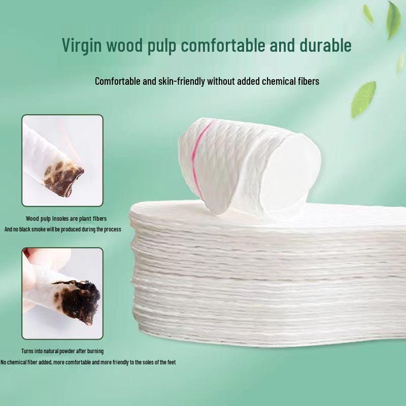 Ultra-Thin Disposable Paper Insoles: Sweat-Absorbing, Odor-Resistant Hygienic Insoles for Summer