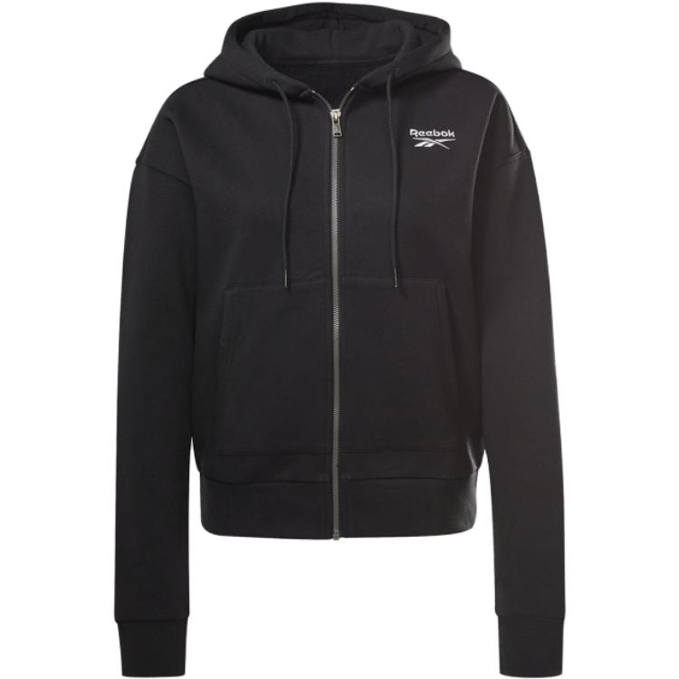 Reebok Jackets Women s Black Hooded Moderate Other GS9384 S