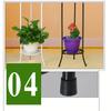 1 Pack 2-Tiered Tall Plant Stand Metal Plant ShelfSupports Rack For Indoor Outdoor Home Decoration