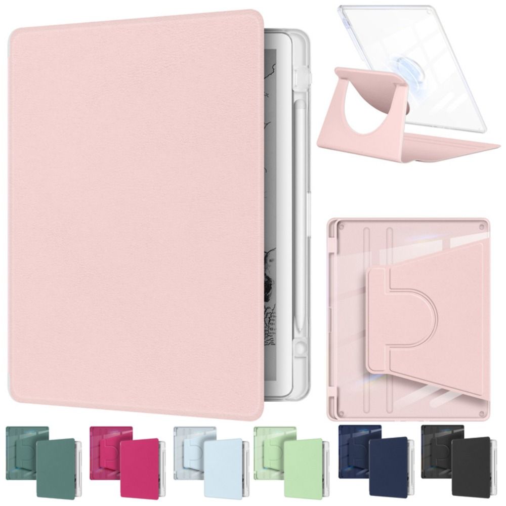 Magnetic Case Auto Wake/Sleep with Pencil Holder Protective Shell Adjustable for Kindle Scribe/Colorsoft 11 inch (2025)