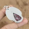 Gift For Women Jewelry Pendant 925 Sterling Silver Natural Thulite Gemstone