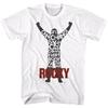 Rocky Movie If I Can Change You Can Change Quote Rocky Silhouette Men's T Shirt