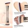 Double-headed Makeup Brush, Big Head Foundation, Concealer Brush, Brush, Contouring Brush