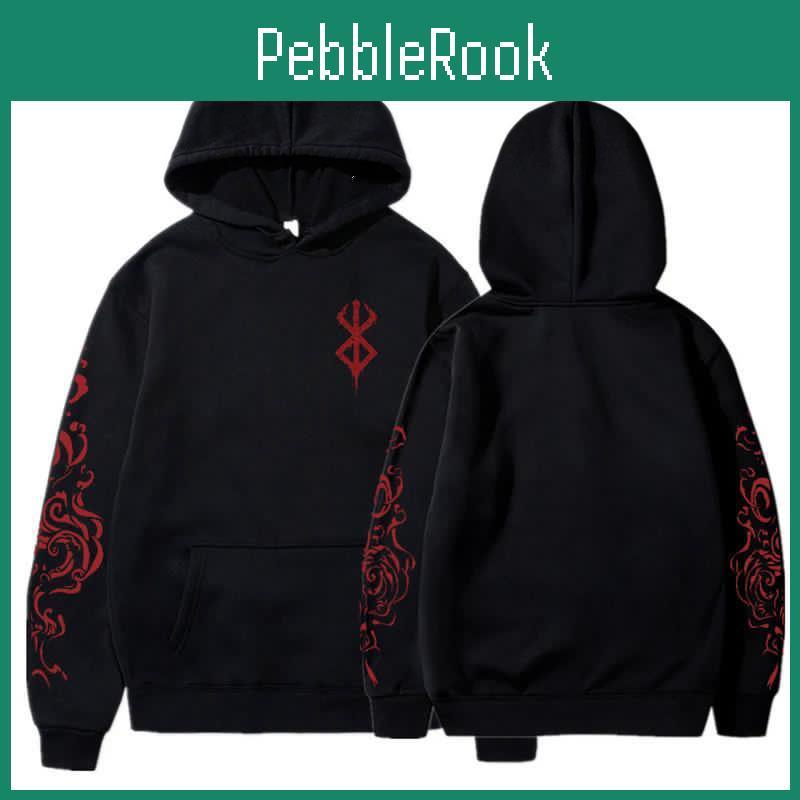 Hoodies Printed Acid Anime Berserk Men Hoodies