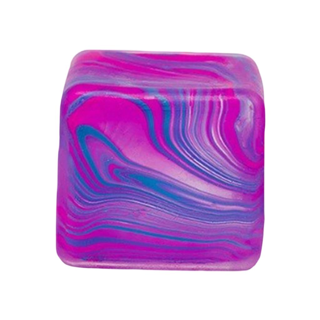 New  Needoh Stress Cube Snowflake Ice Block Stress Ball Slow Rebound Fidget Toy Anime & Gaming Peripheral Toy Gifts