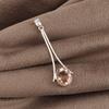 Peach Tourmaline Gemstone 925 Sterling Silver Handmade Jewelry Designer Pendant 1.79" For Mother PP-69-18