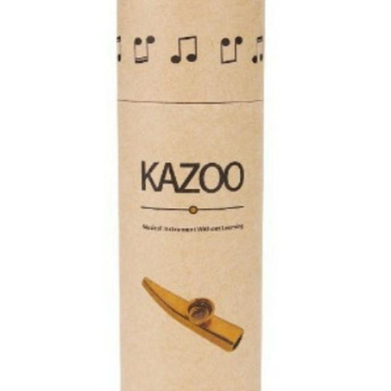 

Казу Бумажная Трубка: Портативное металлическое казу для начинающих, духовой музыкальный инструмент