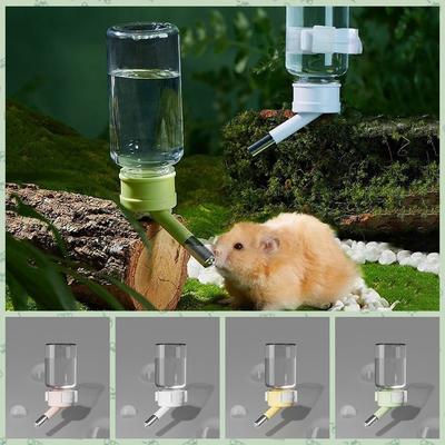 Hängender Hamster Wasserspender Kugelkopf Auslaufsicher Hamster Wasserflasche Automatisch 80/120ml Kaninchen Automatische Trinkflaschen