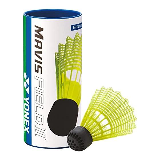 YONEX Волан для бадминтона Уличный нейлоновый волан MAVIS FIELD 3 штуки Желтый