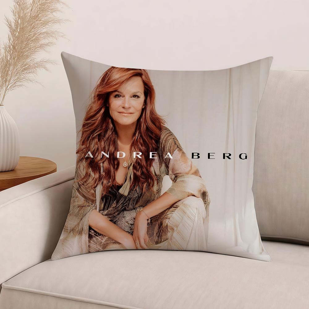 Singer Andrea Berg Pillow Case Office Cushions Suitable For Sofa Car Bedroom Decorative Cushion Cover