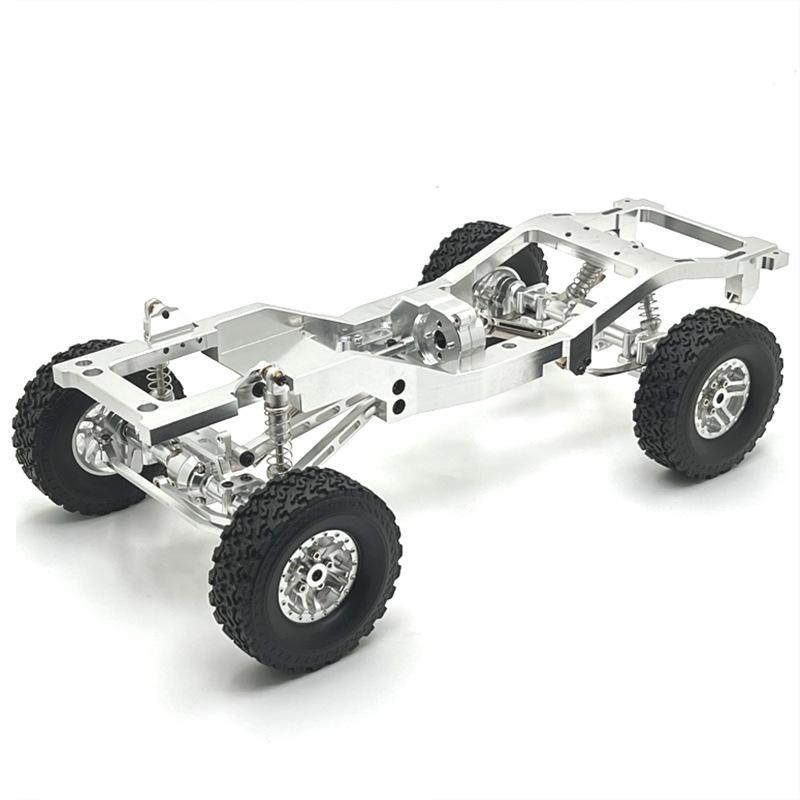 

MN82 LC79 Remote Control Car Metal Upgrade Portal Axles Chassis срібний