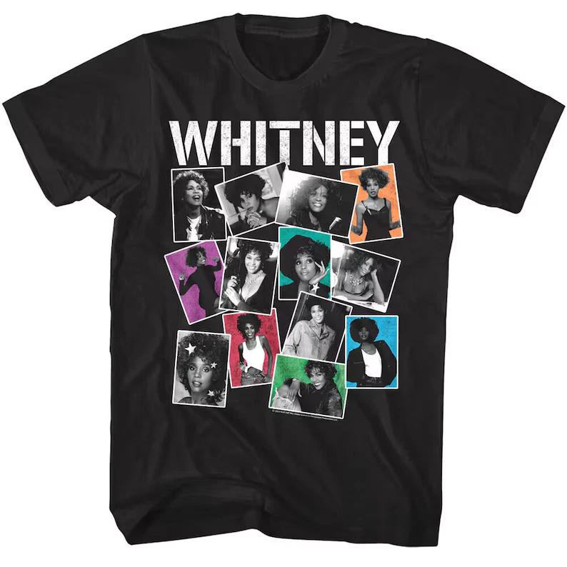 Whitney Houston Polaroids Men s T shirt XL