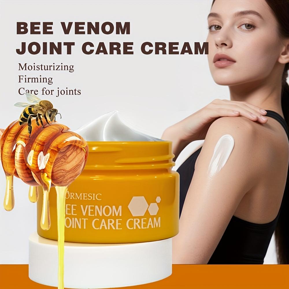Bee Venom Joint Care Cream Fast-Acting Pain Relief Massage Balm for Arthritis Muscle Soothing Natural Formula