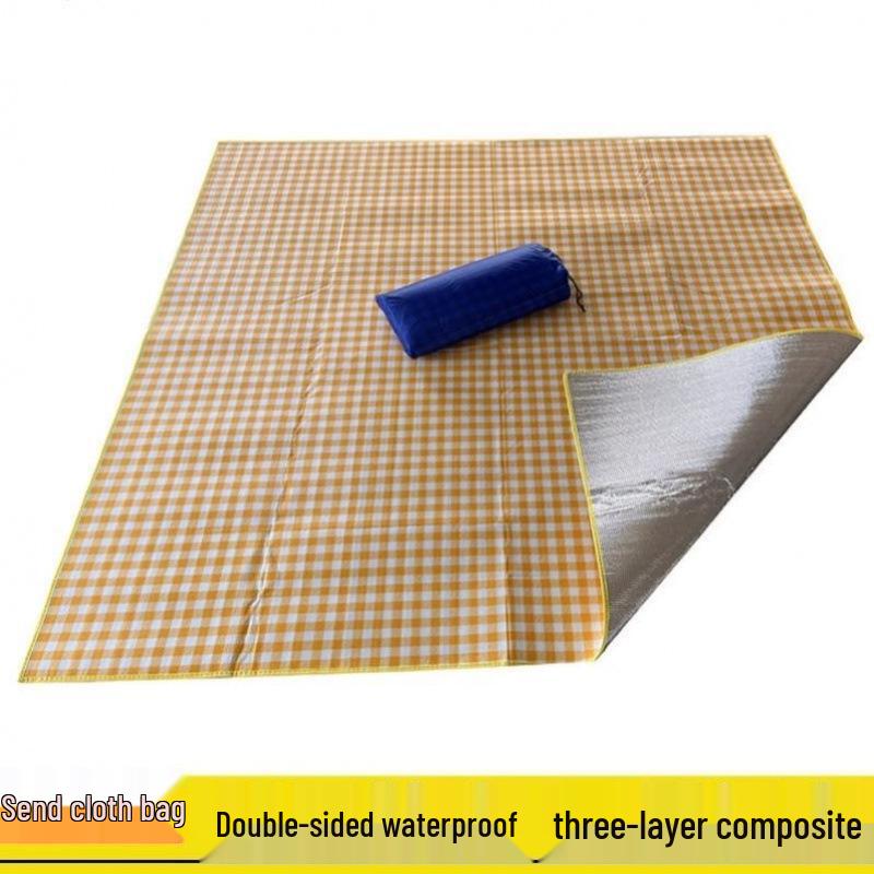 Thick Waterproof Outdoor Ground Mat: Portable Picnic/Camping Mat & Beach Seat Cushion