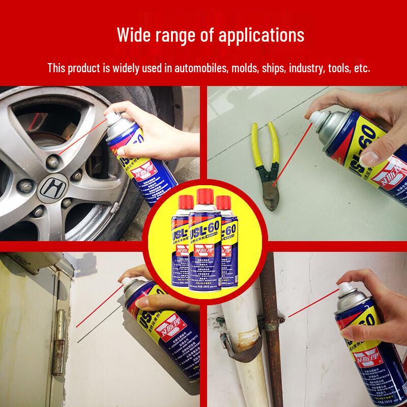 Weislie Multi-Purpose Rust Remover Lubricant Spray