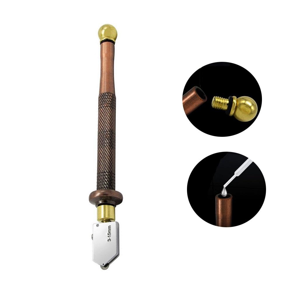 Alloy-Cutting-Wheel For glass Cutter with Emery Tip and Metal Handle for For glass Mirror and Tile Applications
