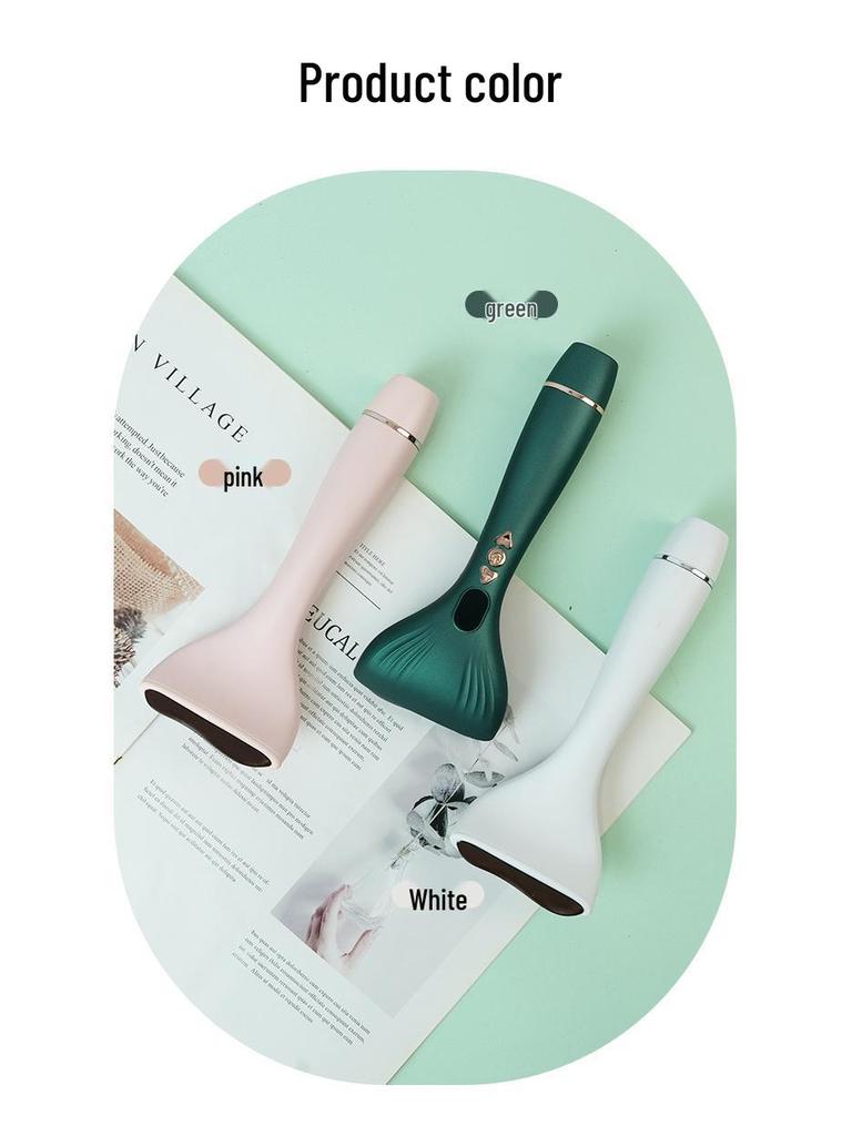 Lightweight Portable Electric Gua Sha Board with Bian Stone Vibration & Heating for Massage