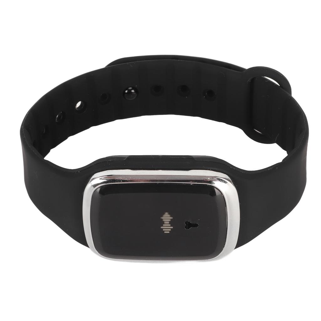 Black Repellent Watch Black Portable Rechargeable Electronic Sonic Repellent Watch