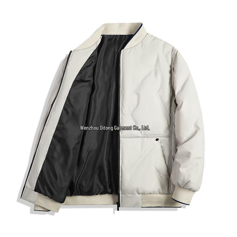 Men's New Style Thickened Winter Cotton Jacket - Trendy, Casual, All-Match Youth Coat