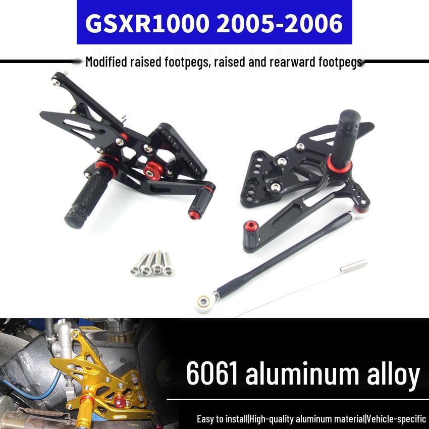 

Modified Racing Footpegs for Suzuki GSXR1000 2005-2006 Gold