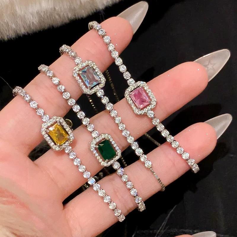 Koreanisches eingelegtes Zirkon-Herz-Armband - High-End Leichter Luxus Modeschmuck