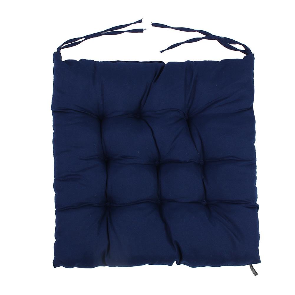 

Chair Mat Sitting Pad Chair CushionWashable Pad Restaurant Bar Decor(Navy)