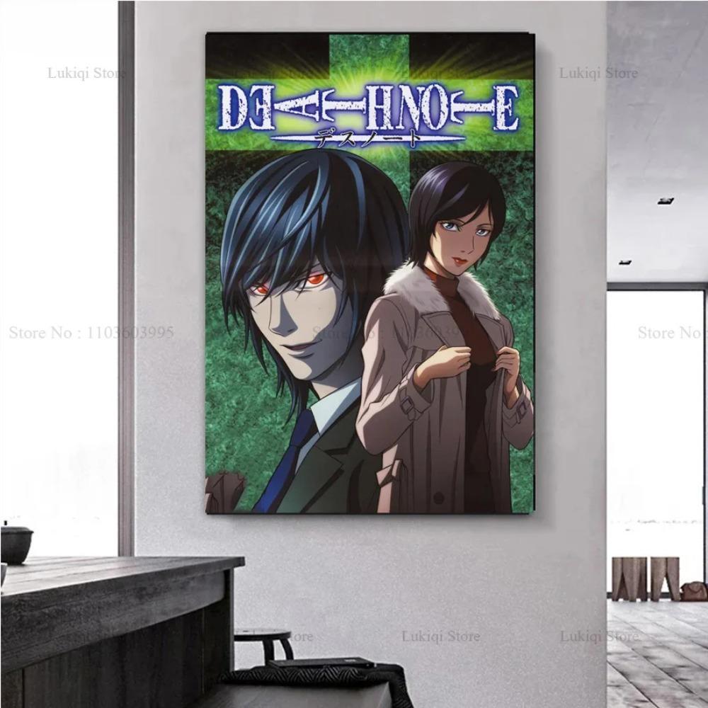 Classic Movie Series Cartoon Anime D-Death Vintage Poster Prints Canvas Painting Wall Art Picture Living Room Home Decor