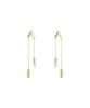 Saai Sunshine Drop Earrings (Yellow Gold)