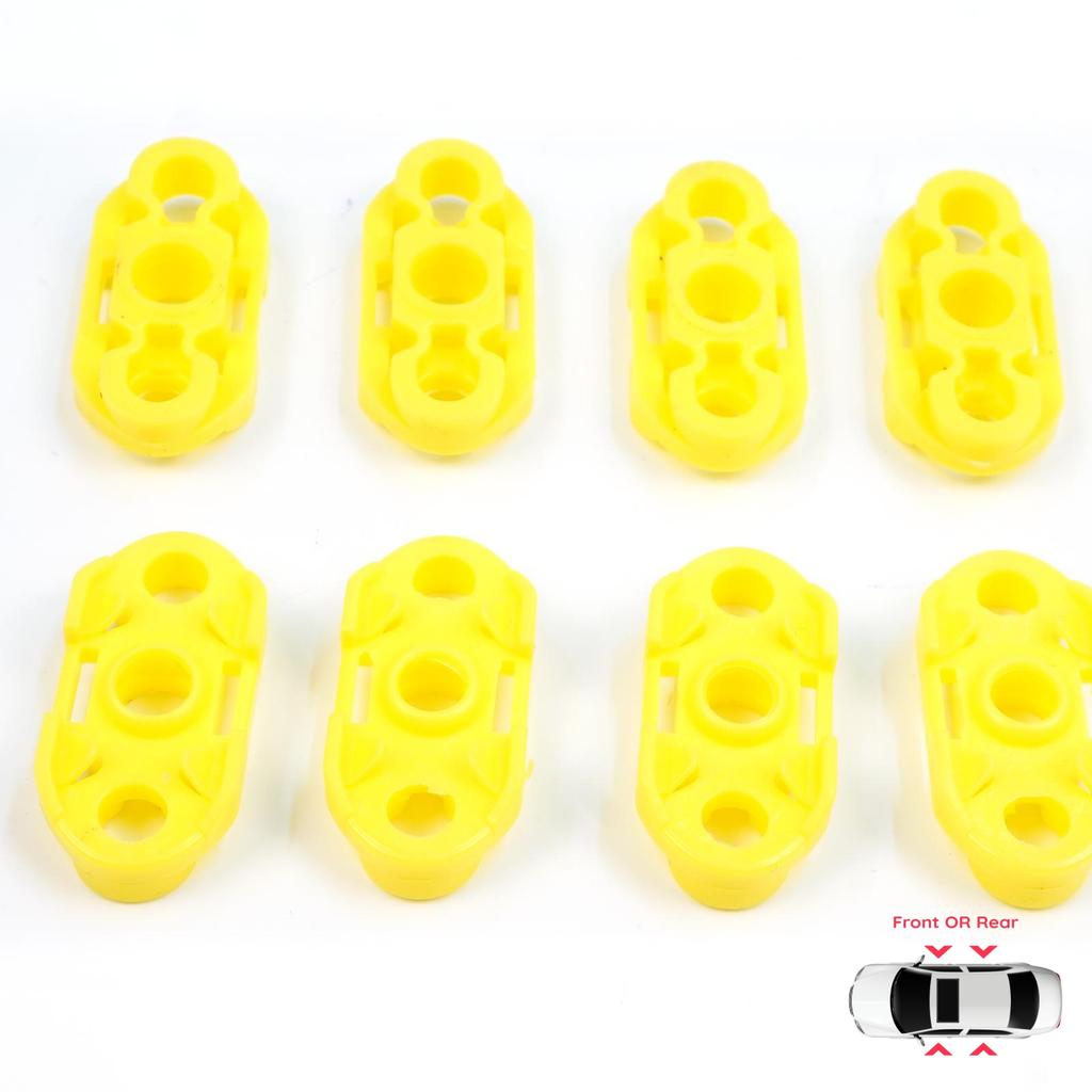 BWR19-1 10 Pieces Window Regulator Guide Clips for Buick Pontiac Oldsmobile Impala Cadillac GM Saab 20369894 20369895