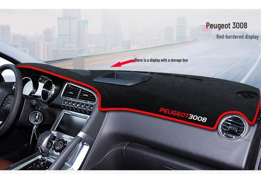 Peugeot 3008 (2013-2019) Center Console Sunshade Pad: Light-Blocking Instrument Panel Cover