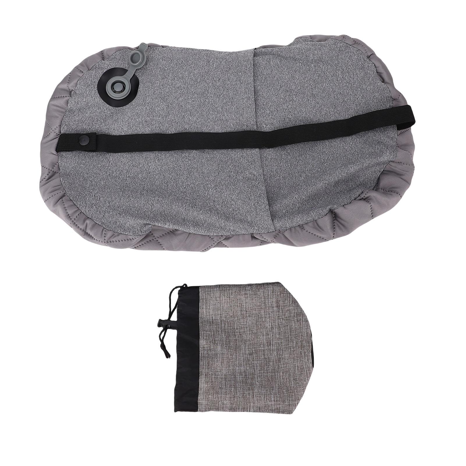 

Inflatable Pillow Portable for Camping Outdoor Travel Activities Backpacking Hiking Sleeping Light Grey