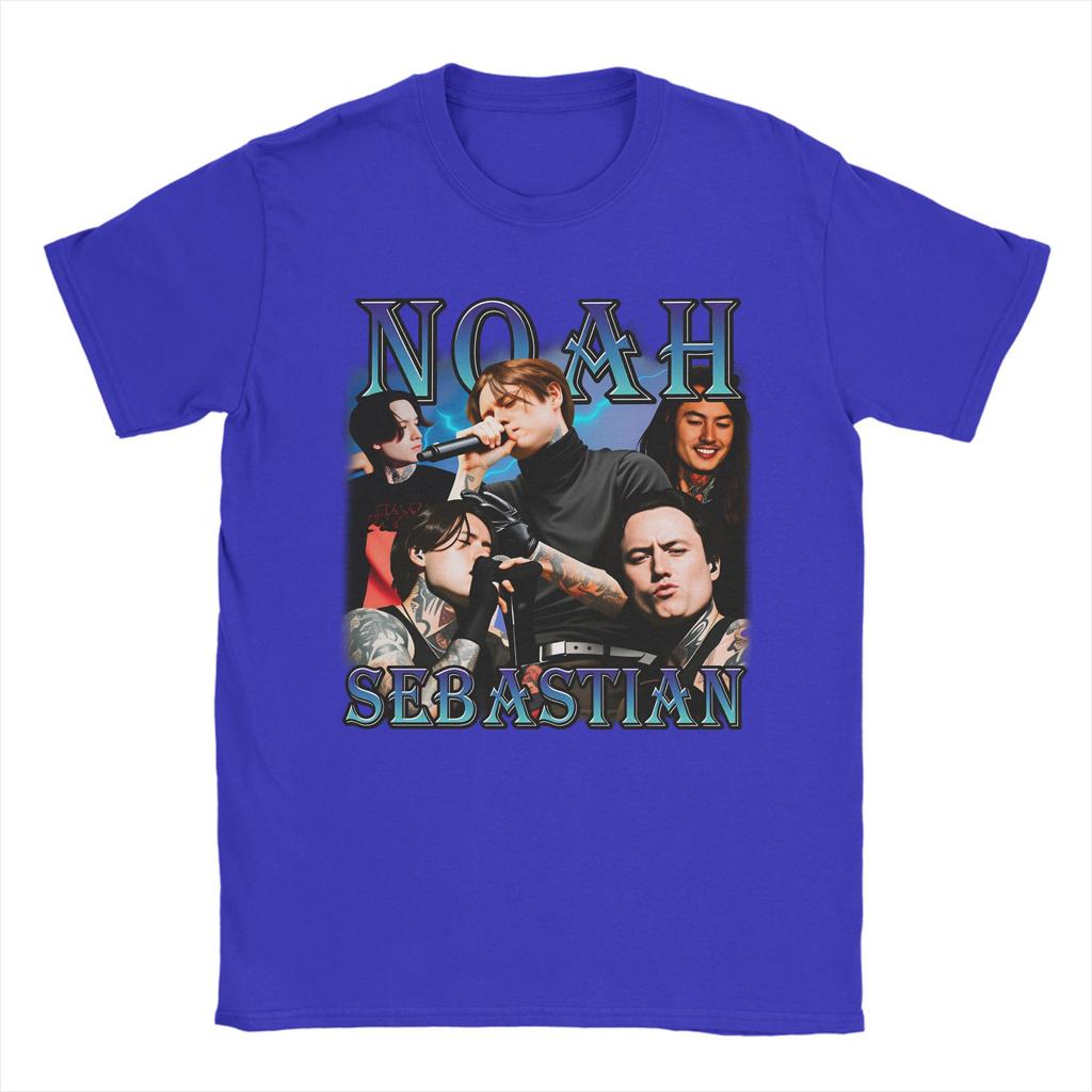 Casual T Shirt Summer Noah Sebastian Hip Hop T Shirts Cotton Tee Shirt for Couple Y2K Basic Pattern Short Sleeve Tees