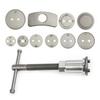 Complete Disc Brake Caliper Tool Set, 12Pcs Wind Back Tool Kit, Brake Pad Repair for Car Brake Caliper Compression