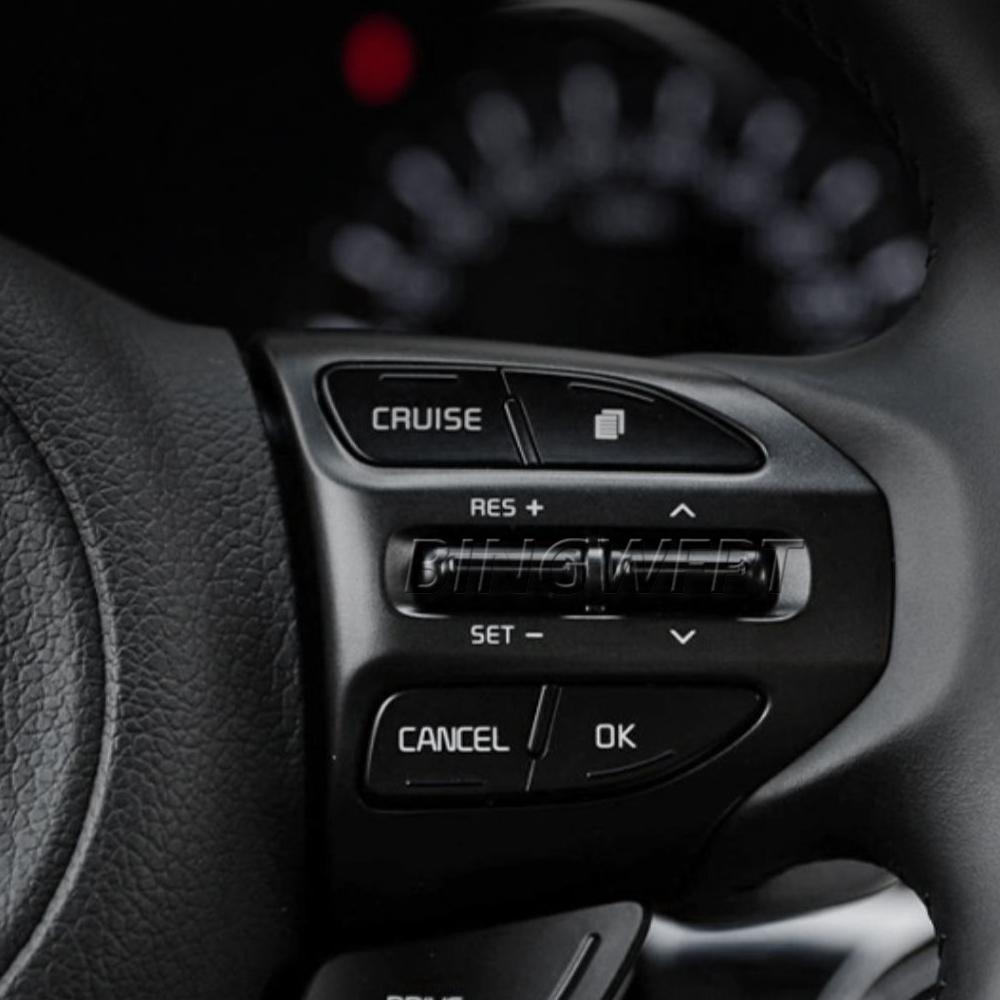BINGWFPT Car Steering Wheel Audio Cruise Control Buttons For Kia K5 Optima 2014-2015 Wth Backlight Button Switch