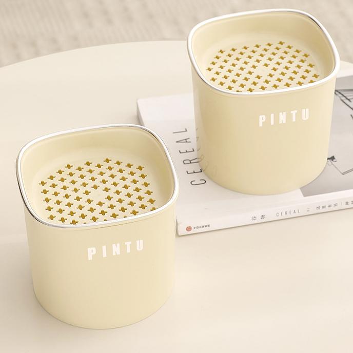 Desktop WastebasketOffice Lidless Classified Waste BoxMini Living RoomWaste Paper BasketTea Leaf Drainage Bin