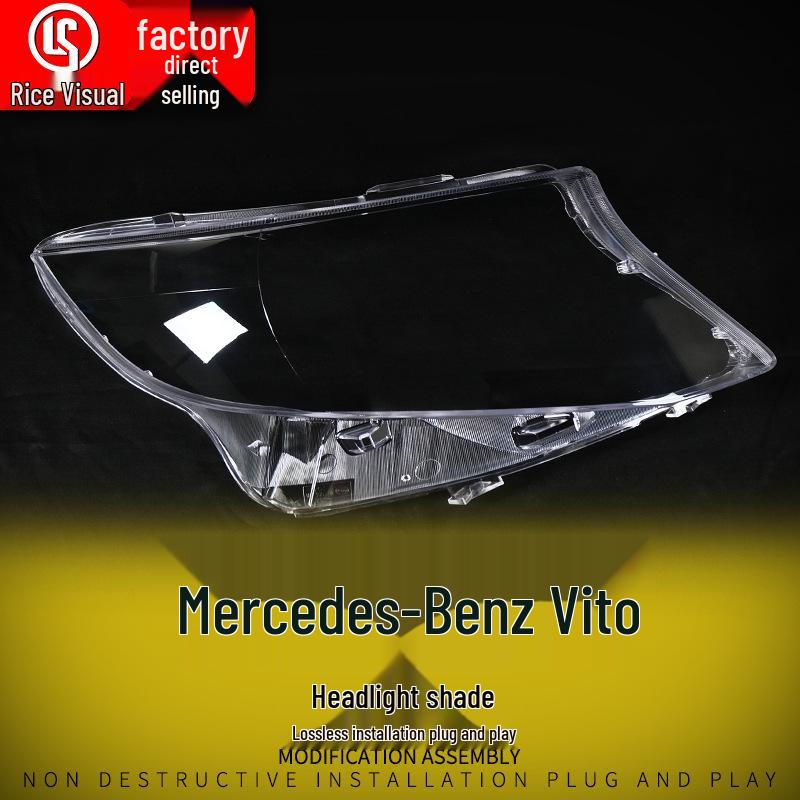 Compatible Transparent Headlight Cover for Mercedes-Benz Vito V-Class (2016-2025)