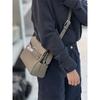 The first layer of cowhide TOGO cowhide KL bag women's versatile retro mailman bag spring senior feeling shoulder messenger bag