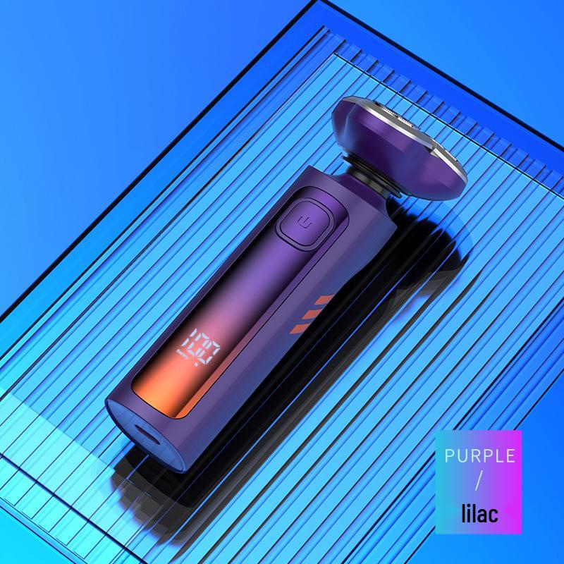 5-in-1 Men s Electric Rotary Shaver & Beard Trimmer - USB Rechargeable, 3 Blade Heads, Full Body Washable