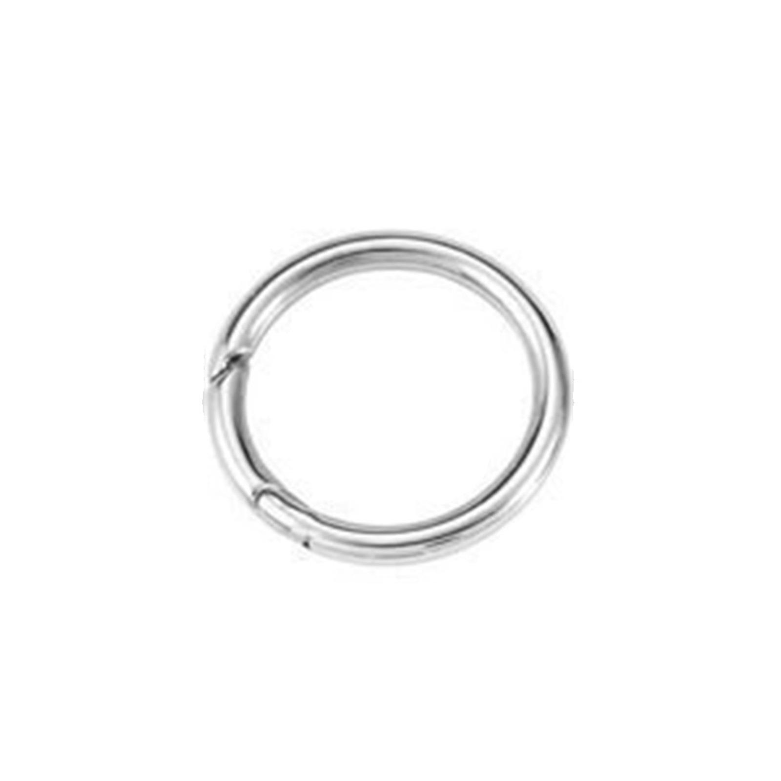 

1 Piece 316 Stainless Steel Bolt Spring Ring Clasps Silver Plated For Bracelet Necklace DIY Jewelry Making Findings Accessories
