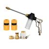High Pressure Foam Gun with Long Metal Lance Foam Cannon for Car Cleaning Home Use Adjustable Nozzle and Multiple Connectors