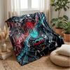 AC Milan Theme blanket Soft Flannel Blanket Plush Throw Blanket Cozy Sofa Bed Blanket for Home Decor