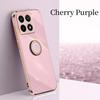 For Xiaomi 15T Pro Case Ring Stand Holder Phone Case For Xiaomi Mi 15 T Plating Bracket Soft Silicone Shockproof Back Cover